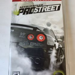 Sony PSP Need for Speed: ProStreet Racing 