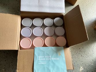 Baby food containers