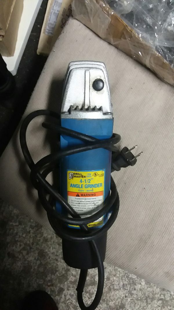 Drill master angle grinder for Sale in Tacoma, WA - OfferUp