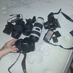 Sony Camera And Lenses With Canon Camera Camera And Amazing Lenses Sold Toga