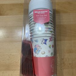 Hello Kitty & Friends Hot Cup Set W/Sleeves