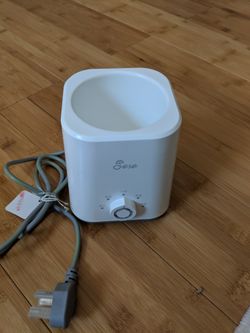 Baby bottle warmer.