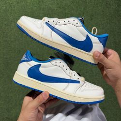 Travis Scott x Air Jordan 1 Low Pale Vanilla