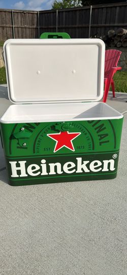 Promotional Heineken Beer Cooler Green Vintage Style Ice Chest