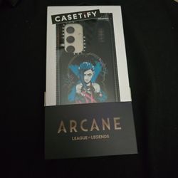 League of Legends  Arcane Galaxy S 24 Phone Case 