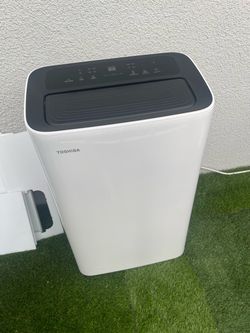 Toshiba 8,000 (DOE) BTU Portable  AC Cools 350 sq. ft in White