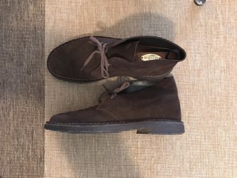 Clarks Desert Boot Brown Suede MSRP $130 US M 10