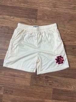 Eric Emanuel EE Mesh Shorts Cream