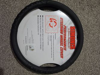 Steering wheel cover