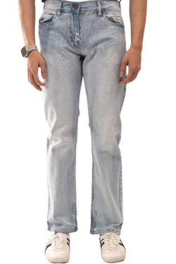 Men's Rhinestone Studded Jeans – Light Blue, Blue, Light Tint, Jet Black, Sizes 28-38