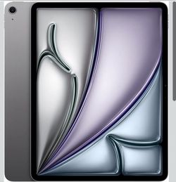 Apple iPad Air 13-inch (M2): Built for Apple Intelligence, Liquid Retina Display, 128GB, 12MP Front/Back Camera, Wi-Fi 6E & Cellular data, Touch ID, A