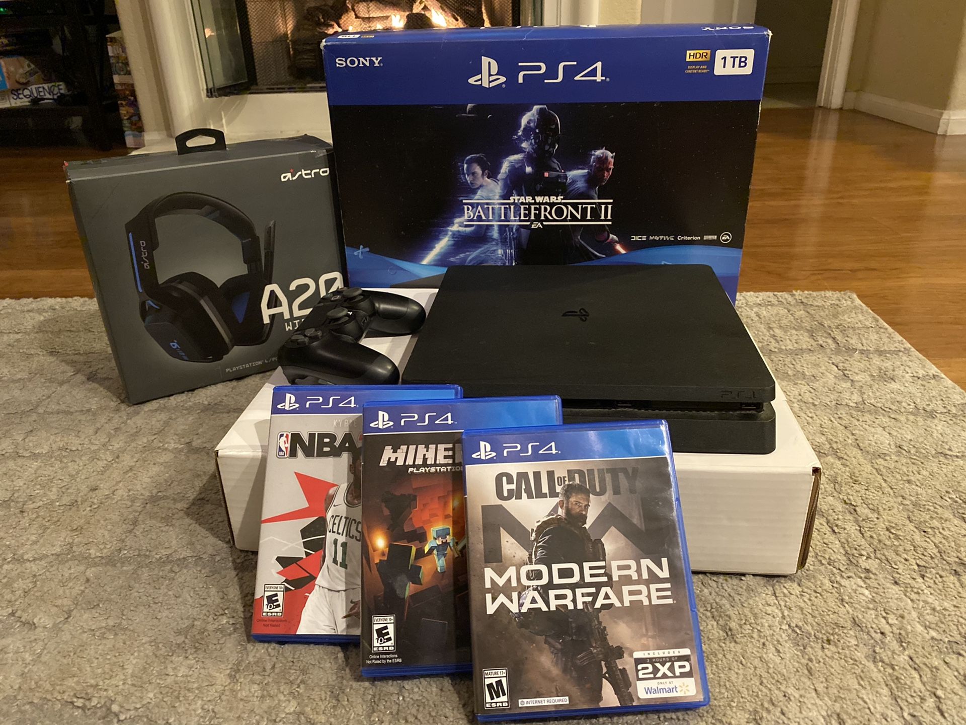 PS4 1TB w/ Astro A20 Wireless Headset & Games