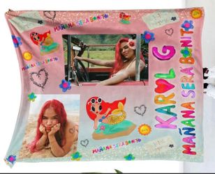 Karol G blankets - $18 each