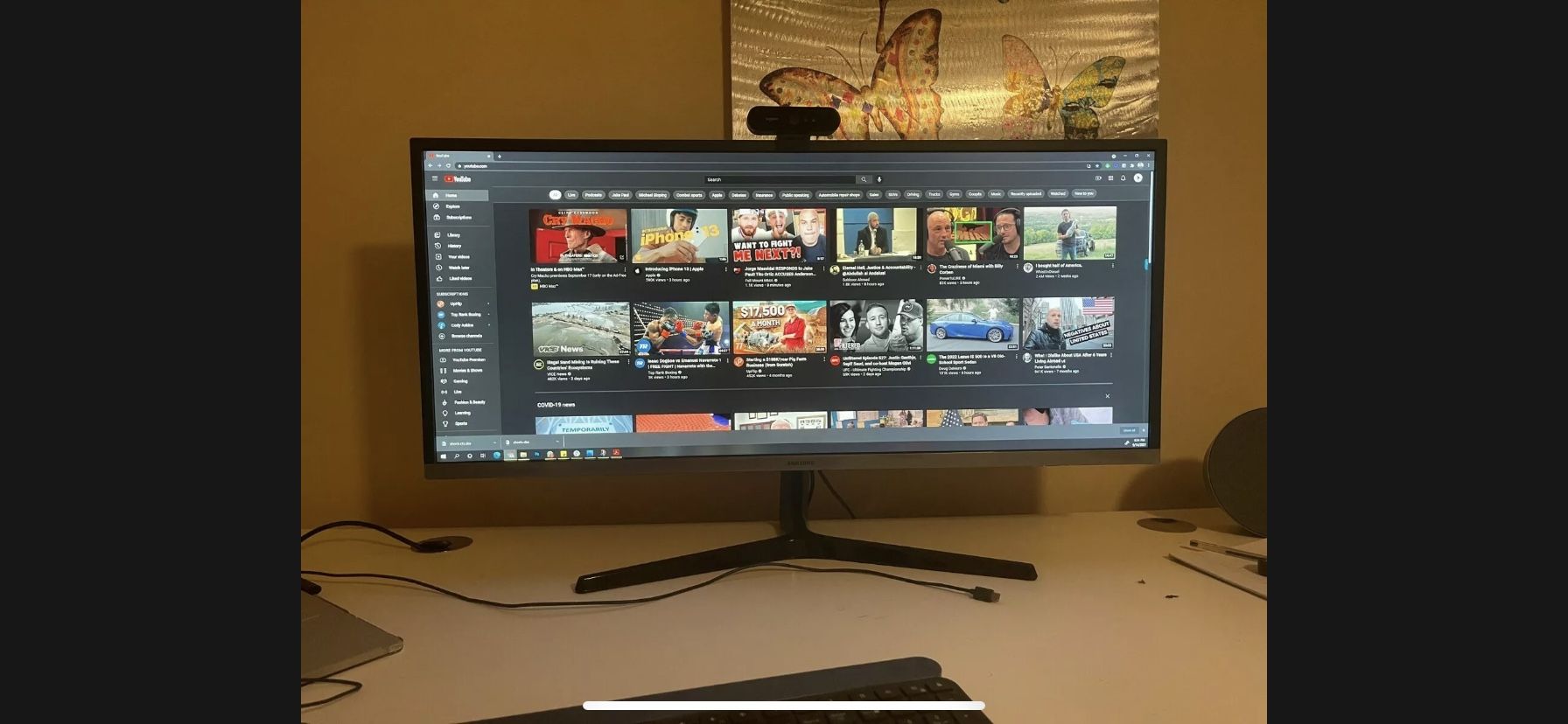 Samsung Ultra wide WQHD LS34J552WQNXZA-RB 34" 21:9 FreeSync LCD Monitor