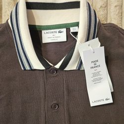 Mens Size L  Lacoste Made In France Shirt .. 