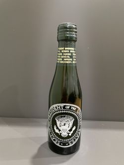 Champagne Bottle White House Presidential Memorabilia 