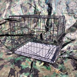 Medium Size Dog Or Cat Folding Traveling Cage