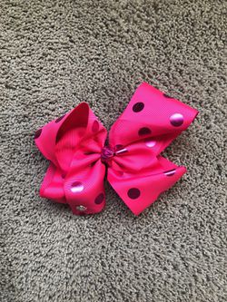Pink JoJo bow