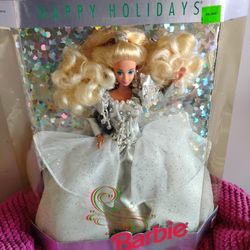 Vintage "Happy Holidays" Barbie-New