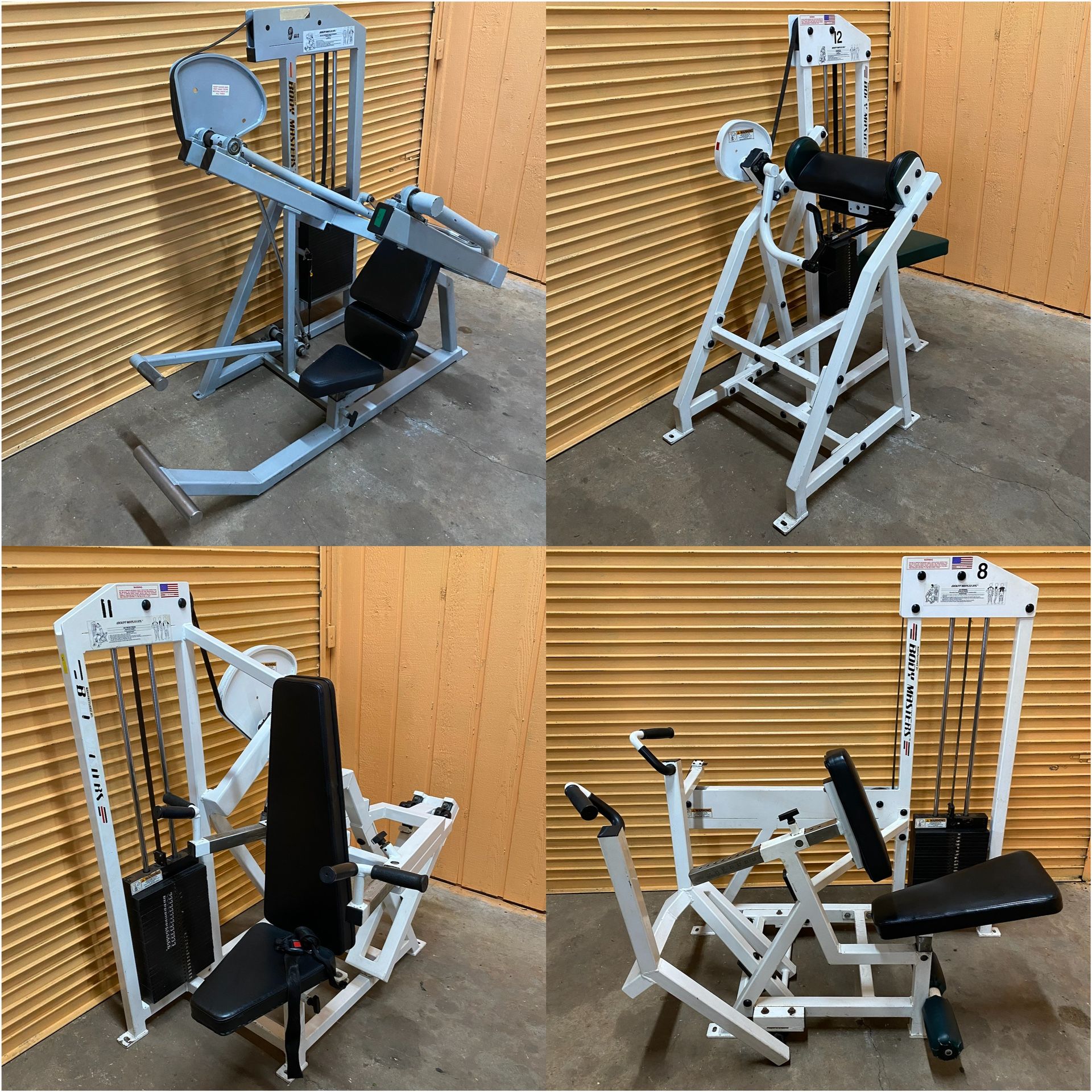 Tons Of Commercial Gym Equipment- Squat Rack, Leg Press, Weight Bench, Functional Trainer, Crossover, Hammer Strength, Cybex