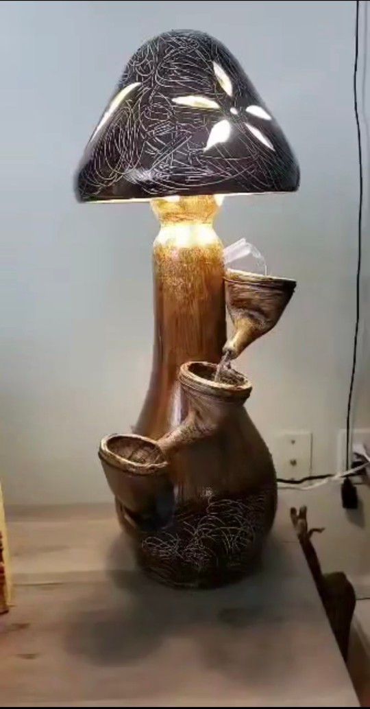Water Fountain Lamp