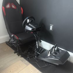 PlayStation driving kit- New, assembled! 