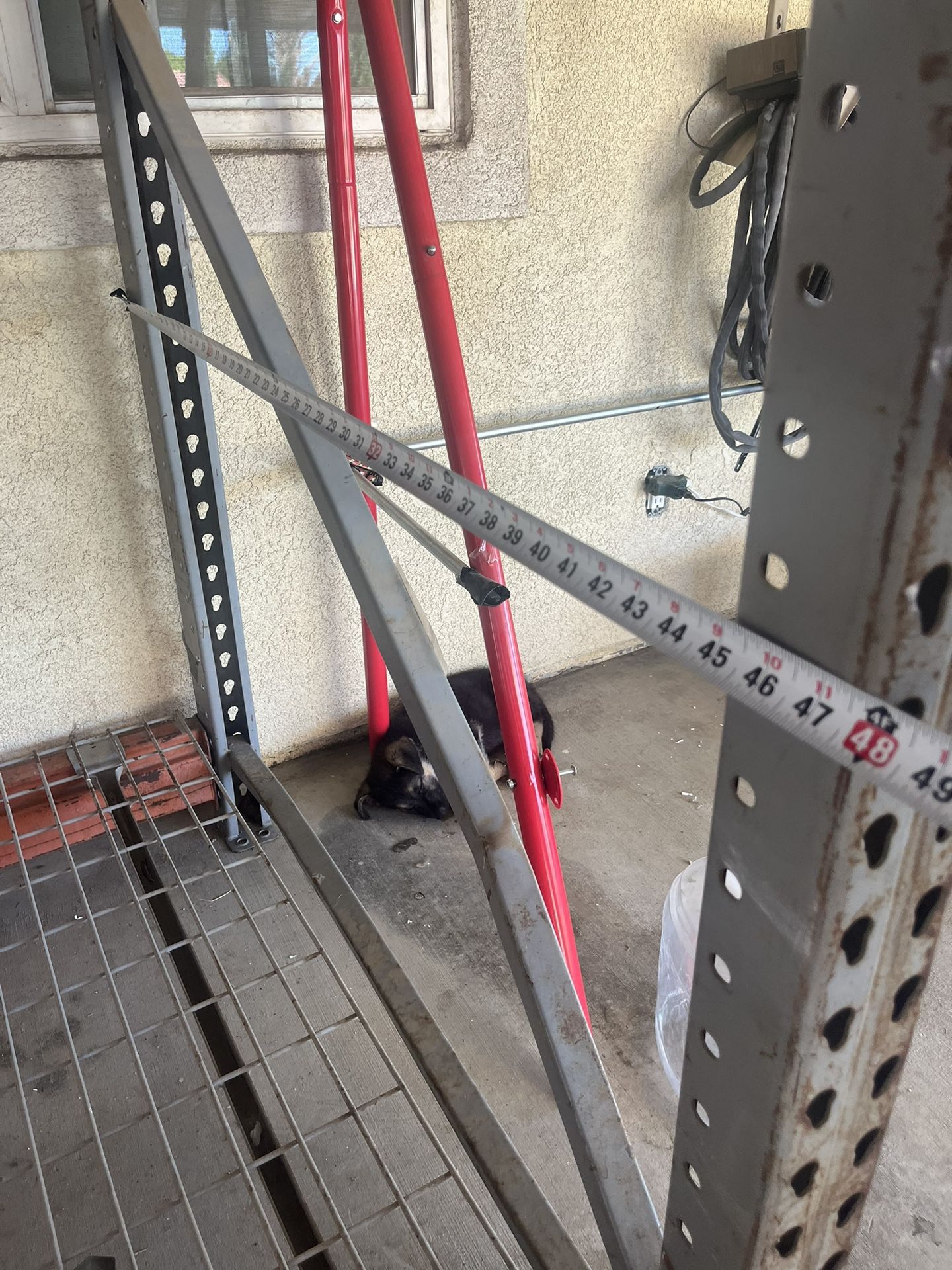 2 shelves rack 