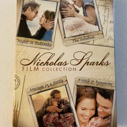 DVD Nicholas Sparks collection 