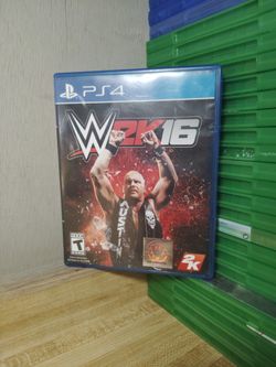 PS4 wWE 2k16