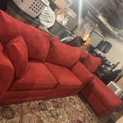 Couch With Lounge Chair 