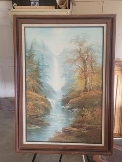 vintage oil painting