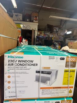 Box air conditioner Hisense 24000 Btu control remote