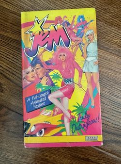 Jem Truly Outrageous! 1985 VHS tape