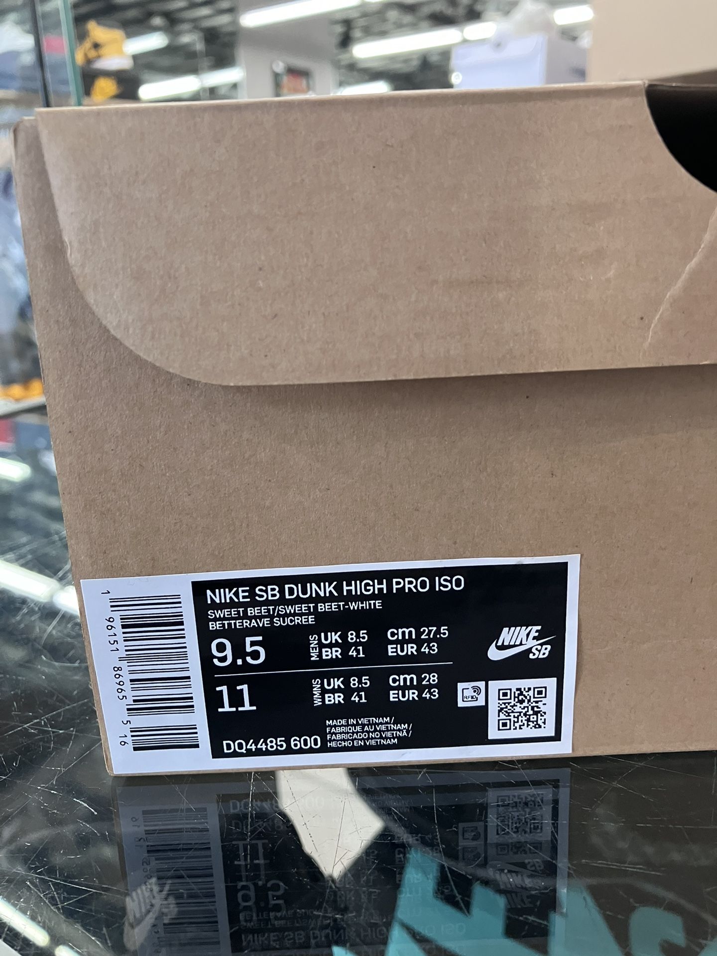 Nike SB Dunk High Orange Label Sweet Beet