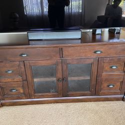 Solid Wood Tv Console