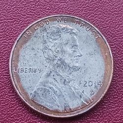 2014 Mint Error Lincoln Cent