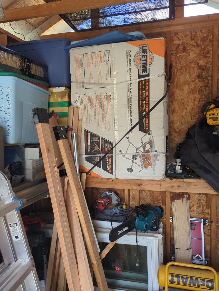 Rigid Table Saw And Stand 