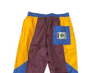 Vintage Cross Colours (nylon) Color Block Pants