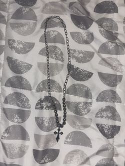 Dark Aesthetic Cross Necklace