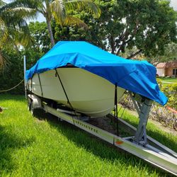 1989 Proline Boat ,175 HP Motor And Trailer