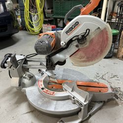12” Rigid Miter Saw
