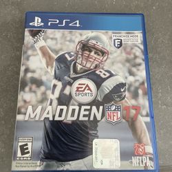 PS4: NFL Madden 17, 18, and 19