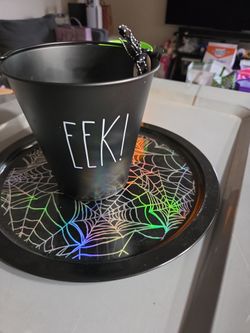 Rae dunn halloween bucket