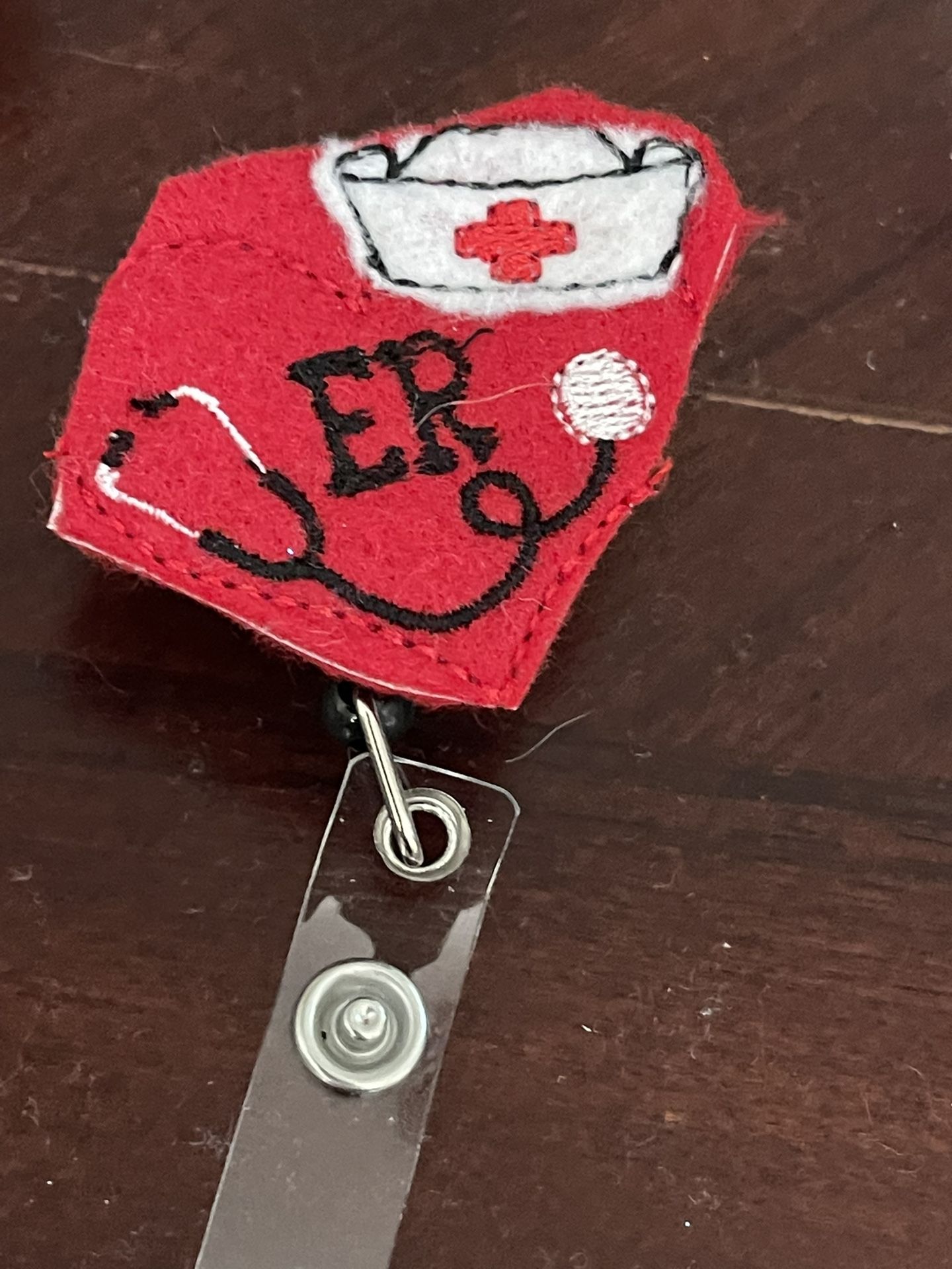 Er Nurse Badge Reel