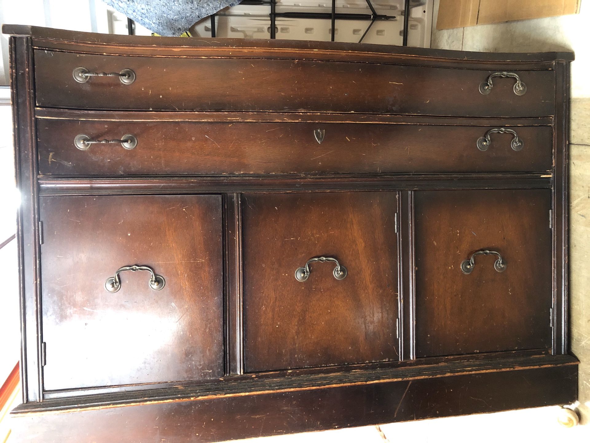 Antique dresser/chest. Ready for refinishing or painting