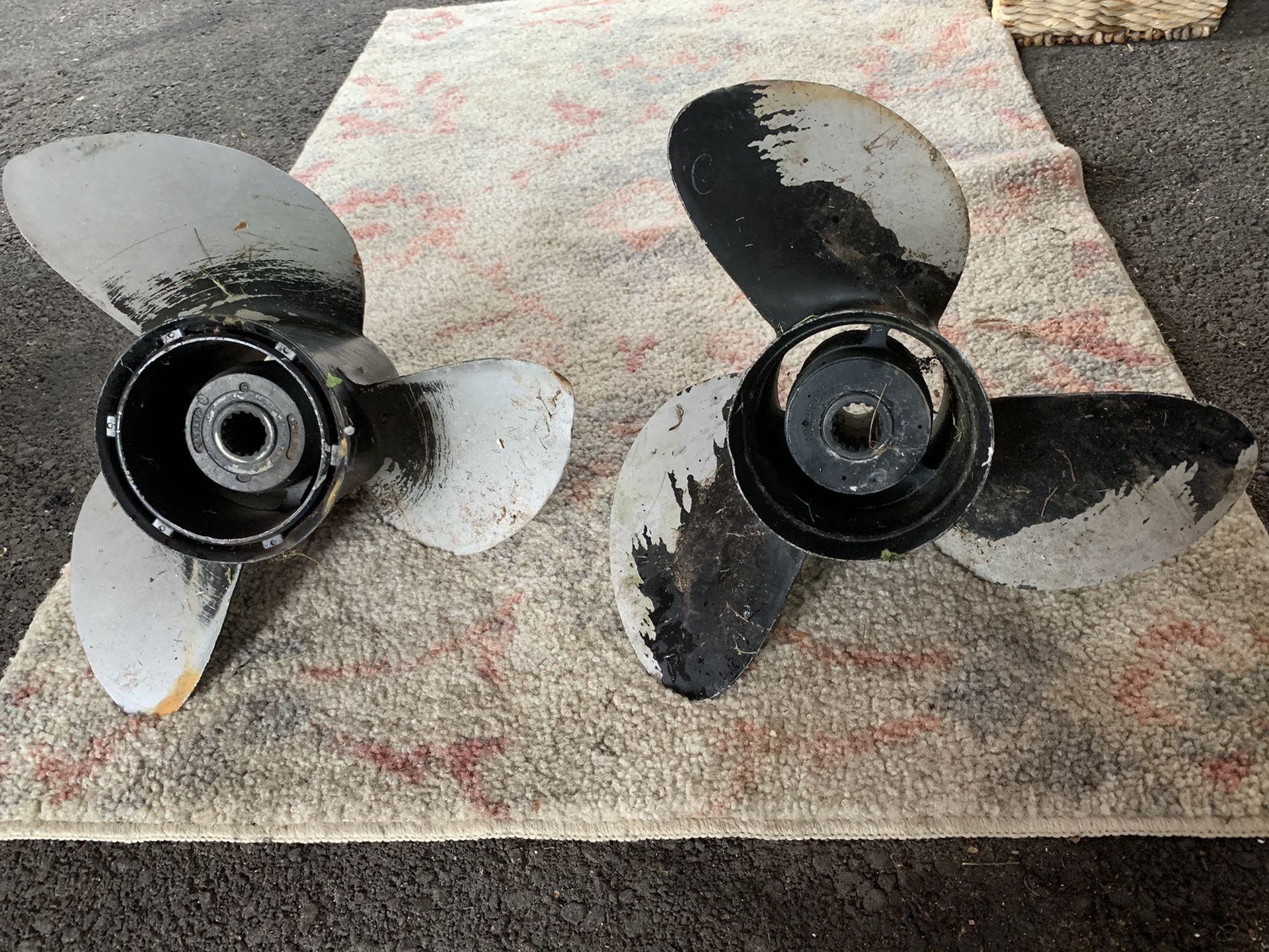 Used Boat propellers, really good conditions, I just don’t need them