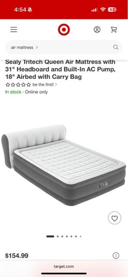 Inflatable Queen Mattress  (Sealy)