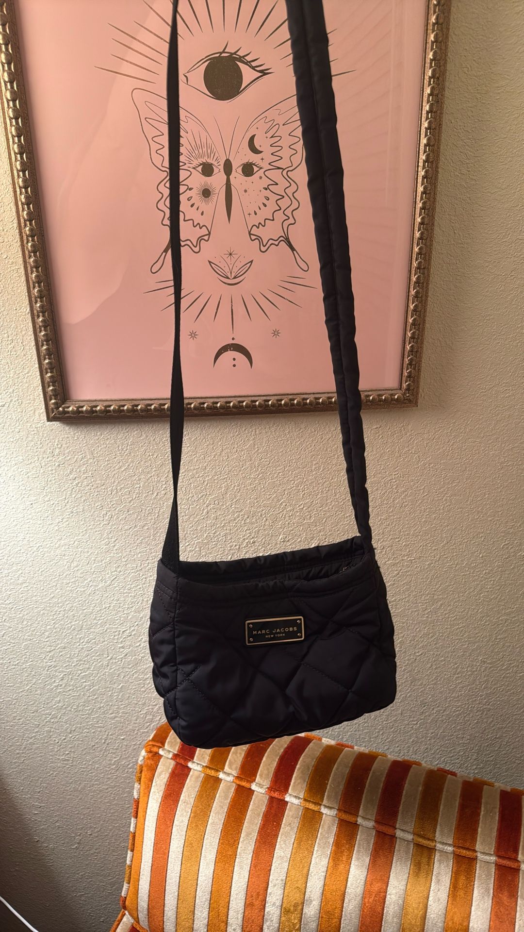 Marc Jacobs Black Puffer Bag