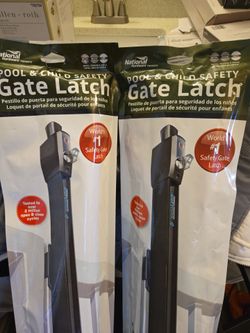National Hardware Pool & Child Safety Gate Latch (2-Pack)