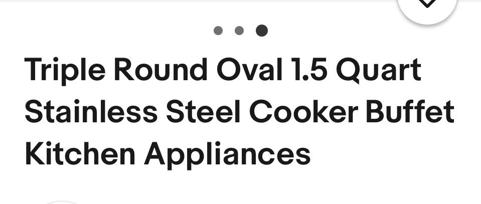 1.5 Triple Slow Cooker main image 7